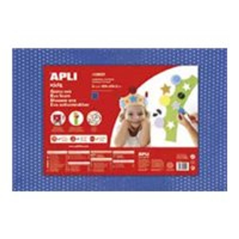 8410782135609-APLI kids - Mousse thermoformable - 40x60 cm - Bleu-P_79398857_1-0