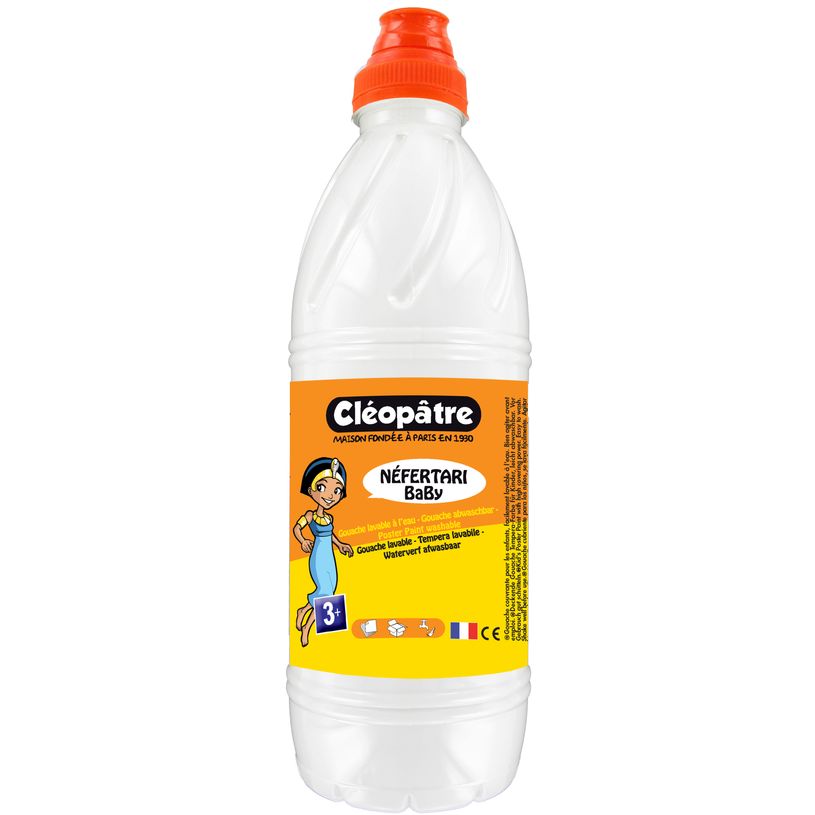 3134721110018-Cléopâtre NEFERTARI BaBy - gouache - blanc - 1 L-P_79398986_1-0