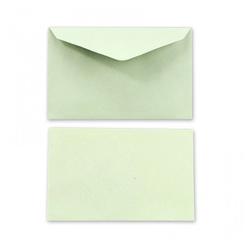 3240180102034-La Couronne - 1000 Enveloppes élection - 90 x 140 mm - 80 gr - sans fenêtre - vert - sans gommage--0