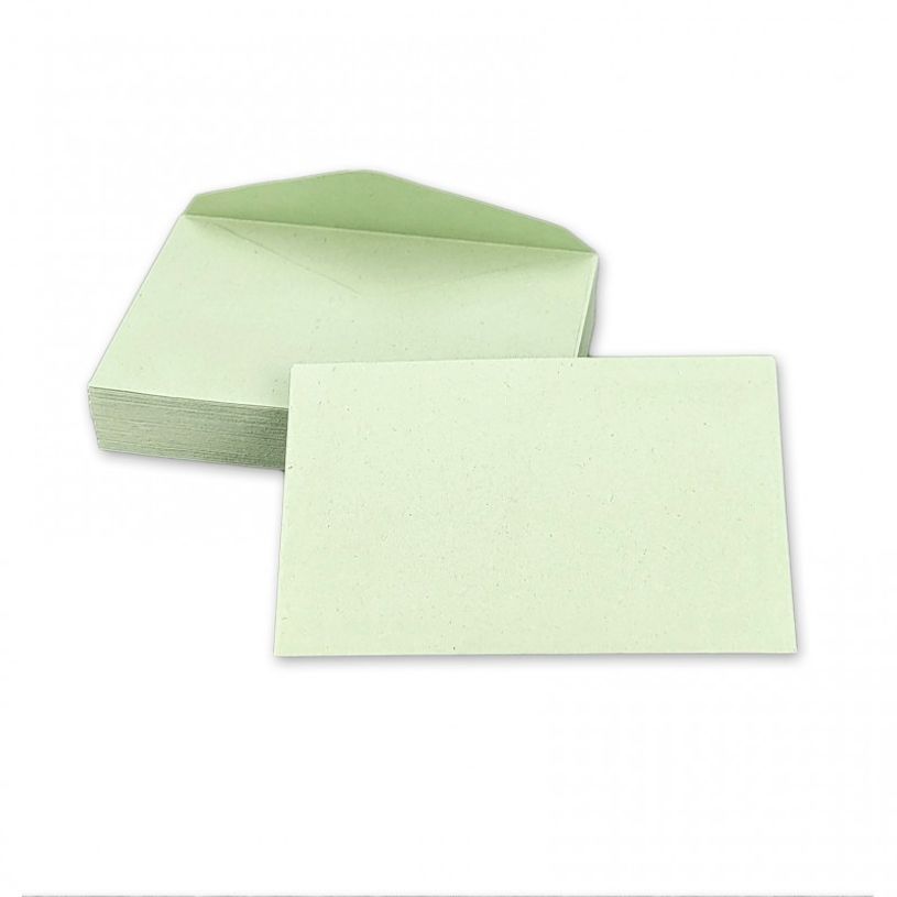 3240180102034-La Couronne - 1000 Enveloppes élection - 90 x 140 mm - 80 gr - sans fenêtre - vert - sans gommage--1