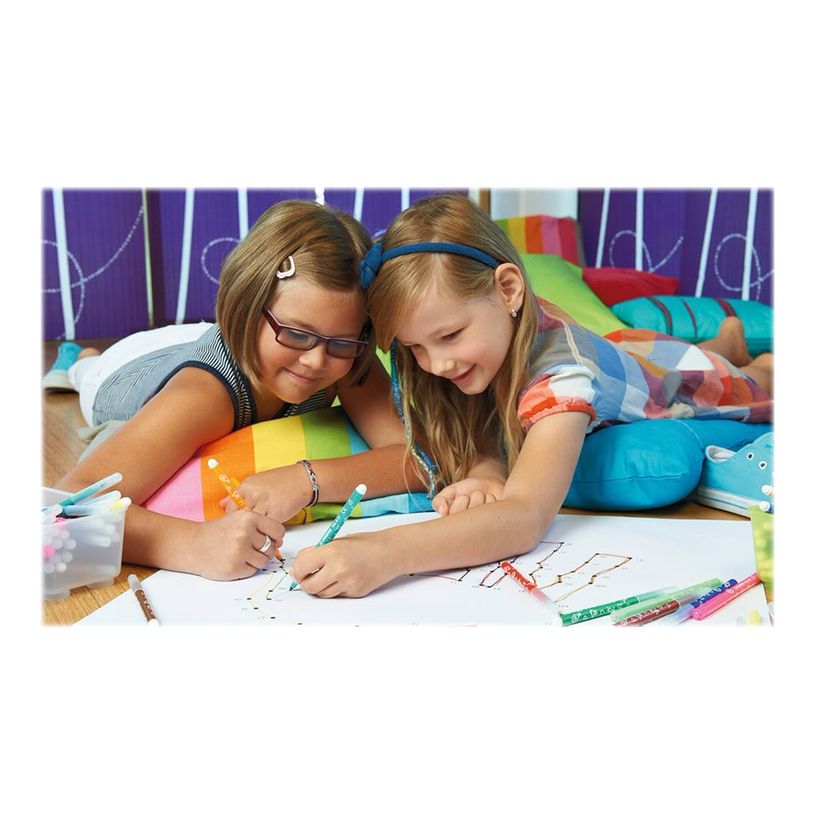 4006381472005-STABILO Trio A-Z - 18 feutres dont 3 fluo - pointe moyenne-P_79399452_3-2