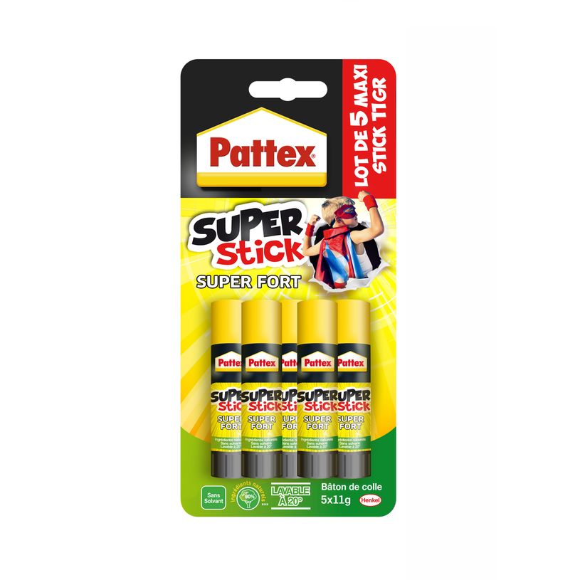 3178041310499-Pattex - 5 Bâtons de colle - Blanche - 11 gr -P_79399497_1-0