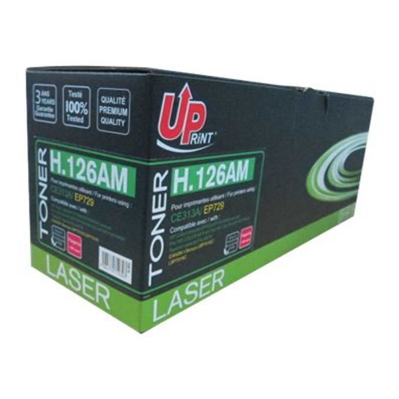 3584770710323-Cartouche laser compatible HP 126A - magenta - UPrint H.126AM-P_79399517_1-0