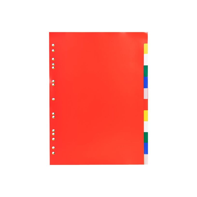 3130630030126-Exacompta - Intercalaires 12 positions - A4 - polypropylène coloré-P_79399545_1-2