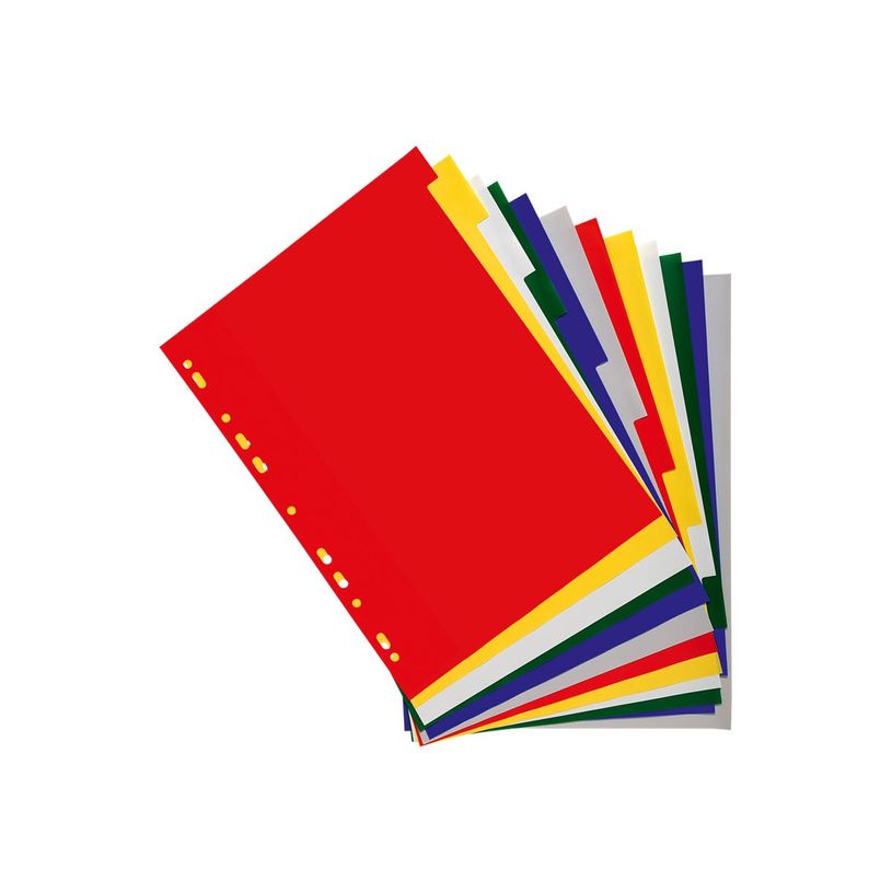 3130630030126-Exacompta - Intercalaires 12 positions - A4 - polypropylène coloré-P_79399545_3-1