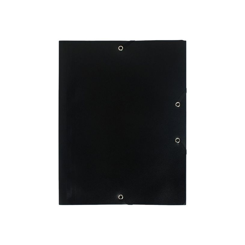 3130630559016-Exacompta - Chemise polypro à rabats - A4 - pour 150 feuilles - noir opaque-P_79399555_1-0