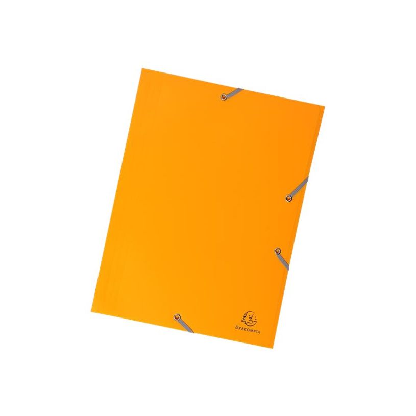 3130630559092-Exacompta - Chemise polypro à rabats - A4 - pour 150 feuilles - jaune opaque-P_79399559_1-0