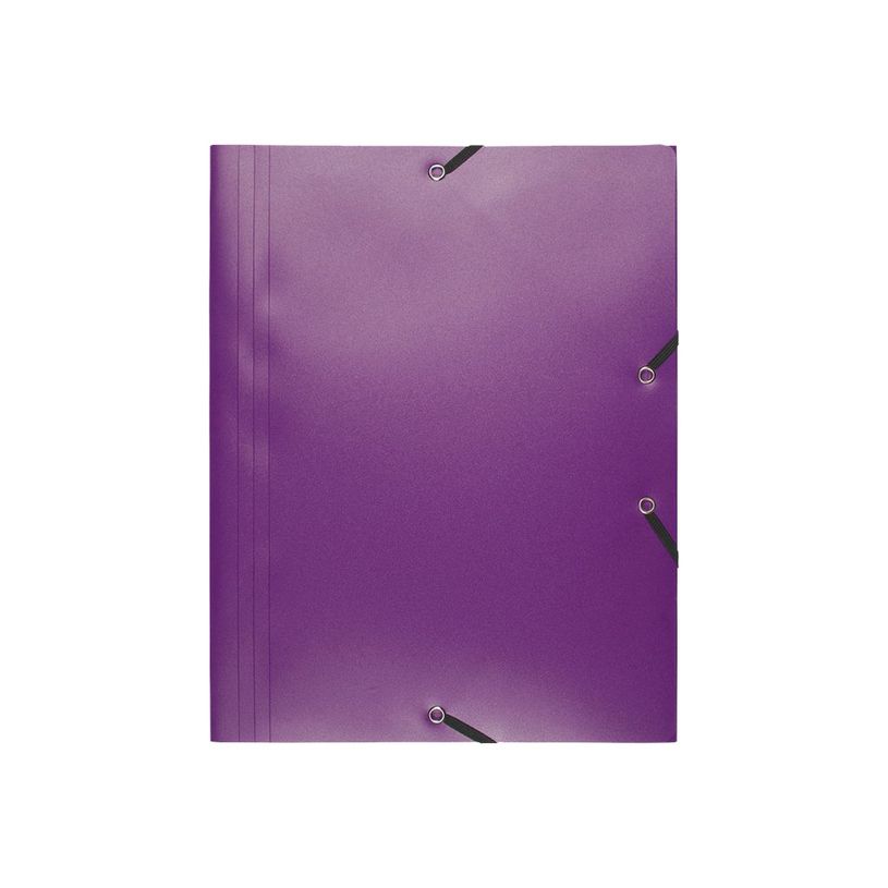 3130630559184-Exacompta - Chemise polypro à rabats - A4 - pour 150 feuilles - mauve-P_79399560_1-0