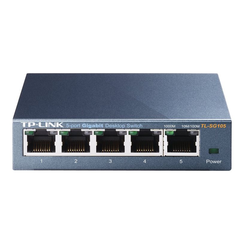 6935364083519-TP-Link TL-SG105  - Switch de bureau 5 ports Gigabit - Boîtier métal-P_79399926_2-1
