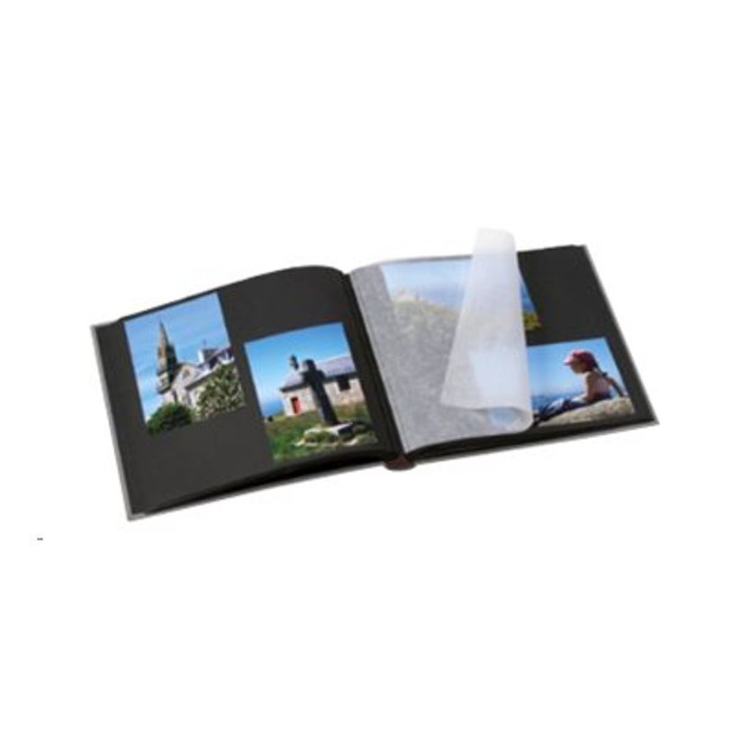 4004122161638-Walther - Album photo 26 x 25 cm - Black & White - gris-P_79400050_3-1