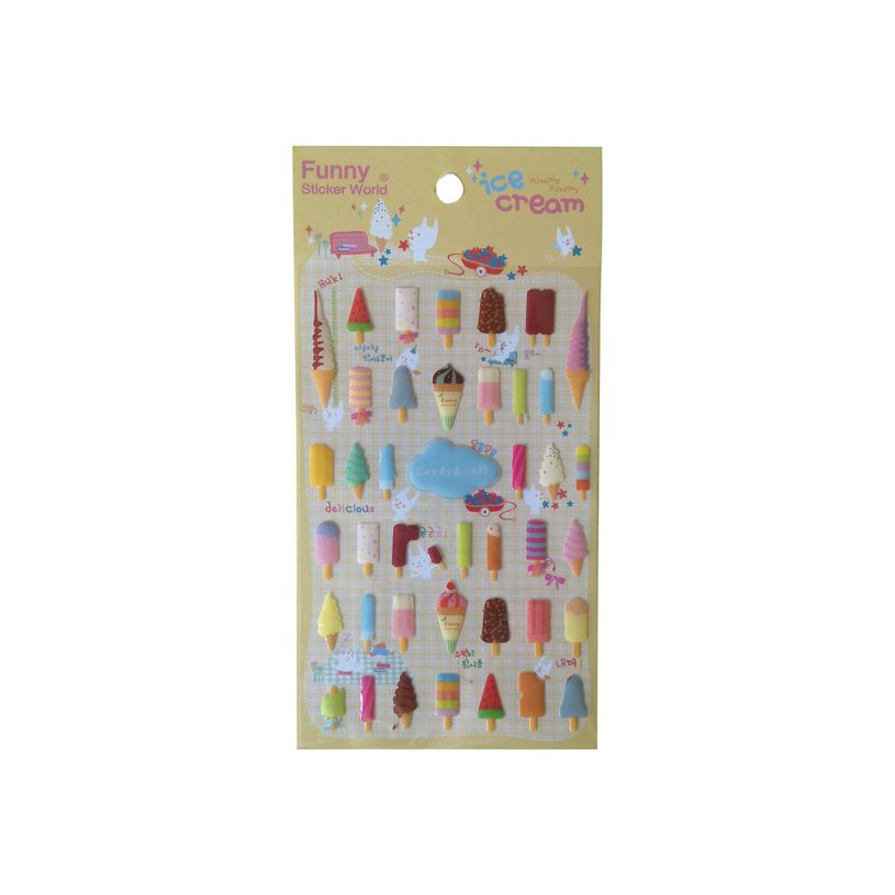 3108726098671-Oberthur Funny Sticker World - Stickers - bâton de glace -P_79400142_1-0