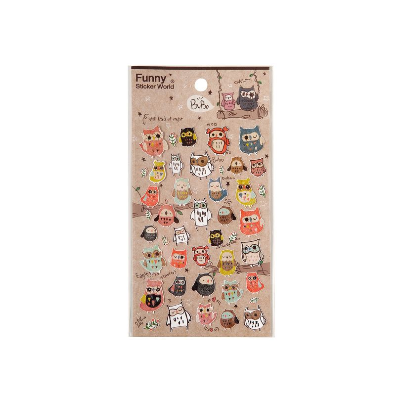 3108726098695-Oberthur Funny Sticker World - Stickers - chouette-P_79400144_1-0