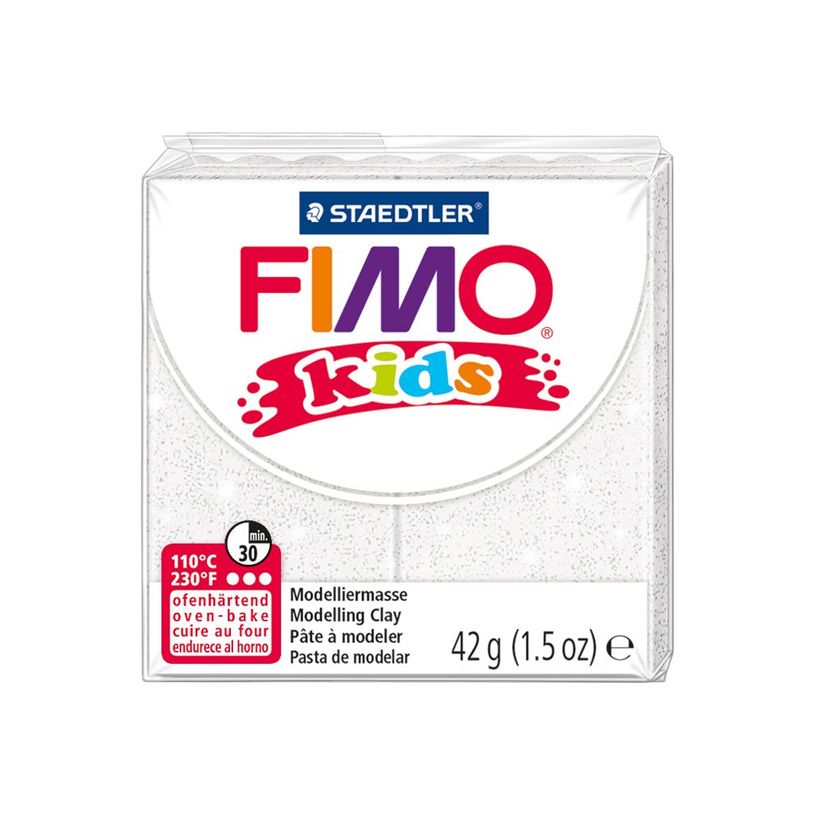 4007817805152-Pâte Fimo Kids  - Blanc Pailleté - 42G-P_79400187_2-1