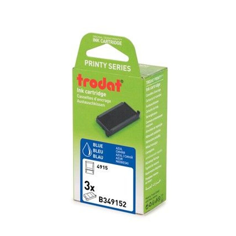 3459593491523-Trodat - 3 Encriers 6/4915 recharges pour tampon Printy 4915 - bleu-P_79400288_2-1