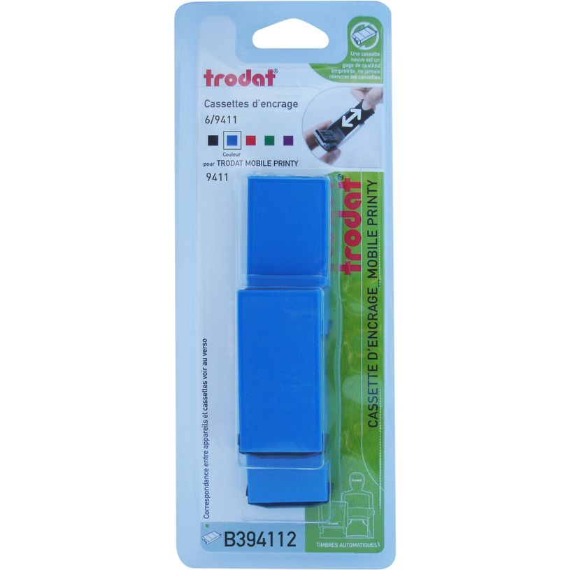 3459593941127-Trodat - 3 Encriers 6/9411 recharges pour tampon Mobile Printy 9411 - bleu-P_79400345_1-0
