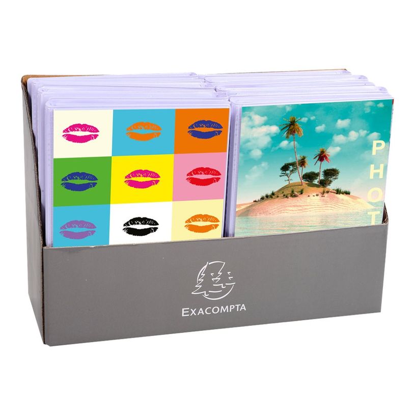 3130630650010-Exacompta - Album photo - 24 pochettes 10 x 15 cm - différents modèles disponibles-P_79400533_5-4
