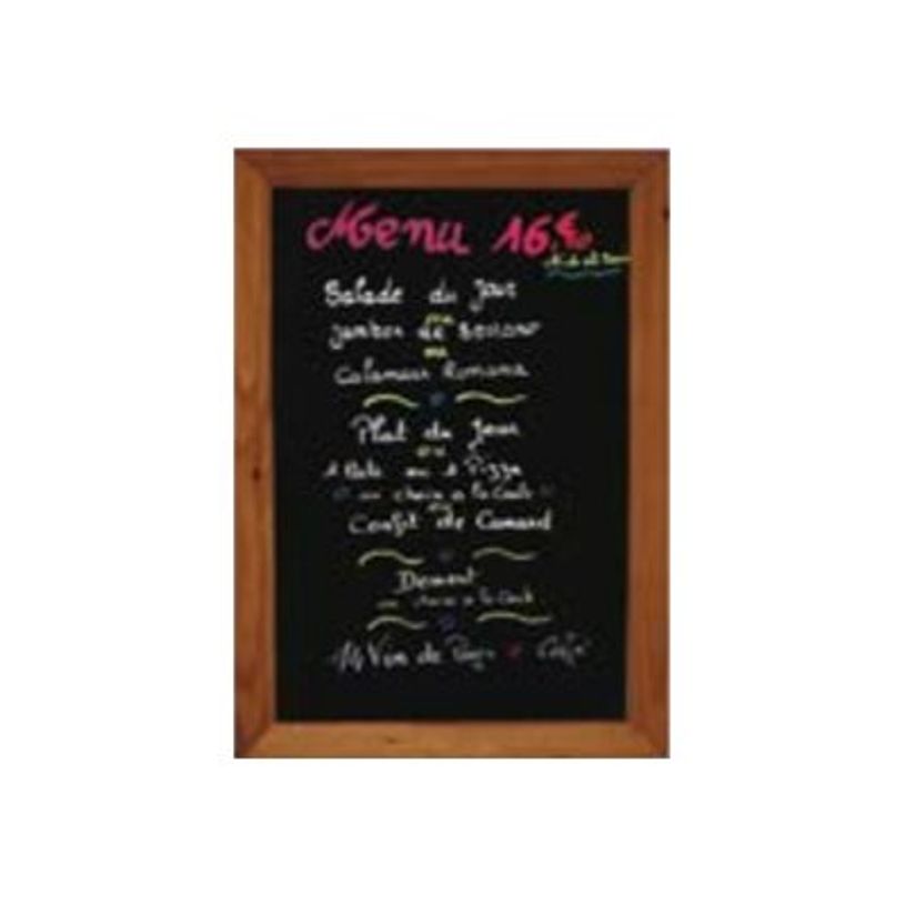 2012349930724-INOVSHOP - Cadre bois mural fond ardoise - 40 x 72 cm-P_79400728_1-0