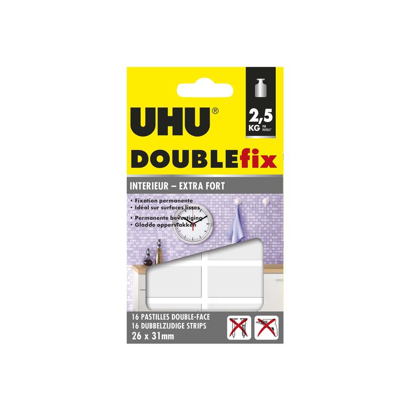 4026700369205-UHU DOUBLEfix - 16 pastilles adhésives - blanc - permanent-P_79400810_1-1