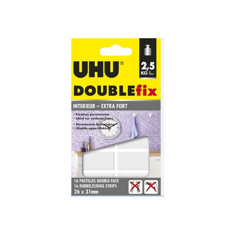 4026700369205-UHU DOUBLEfix - 16 pastilles adhésives - blanc - permanent-P_79400810_2-0