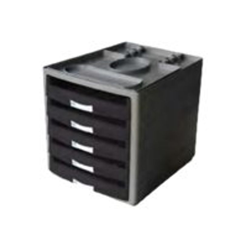 3219097509687-Pierre Henry - Module de classement - 5 Tiroirs semi ouverts - Corps Aluminium - Tiroirs aq-P_79401224_1-0