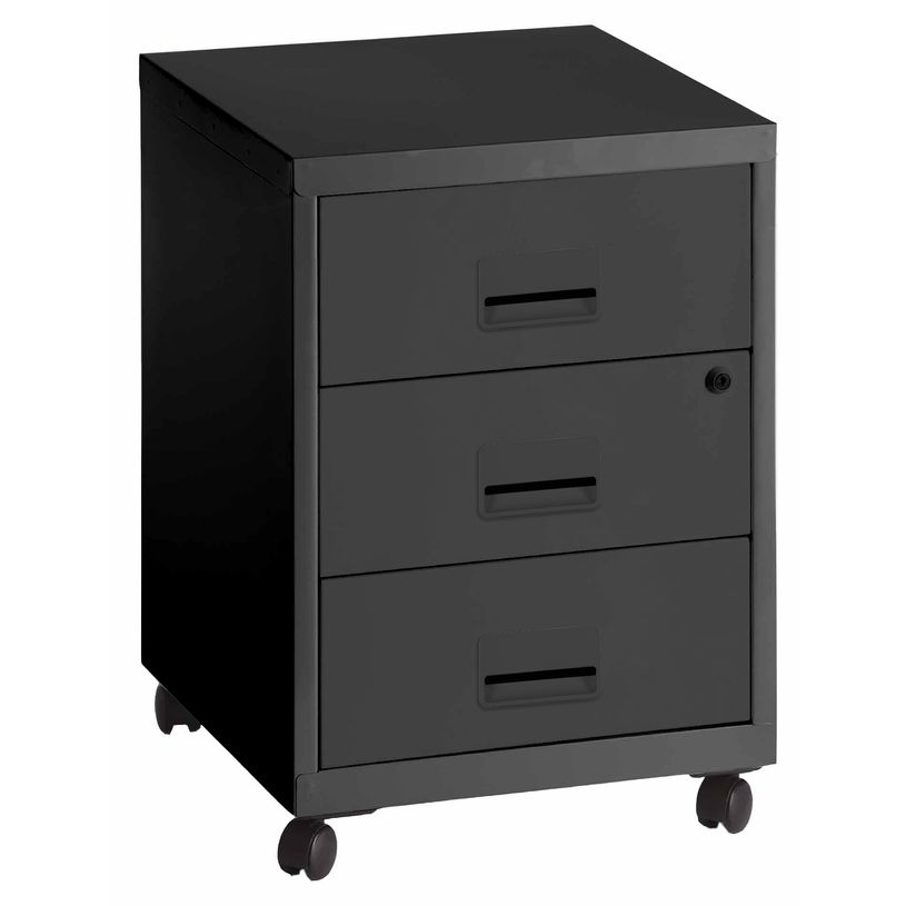 2012349931356-Caisson mobile - 3 tiroirs - anthracite-P_79401247_1-0