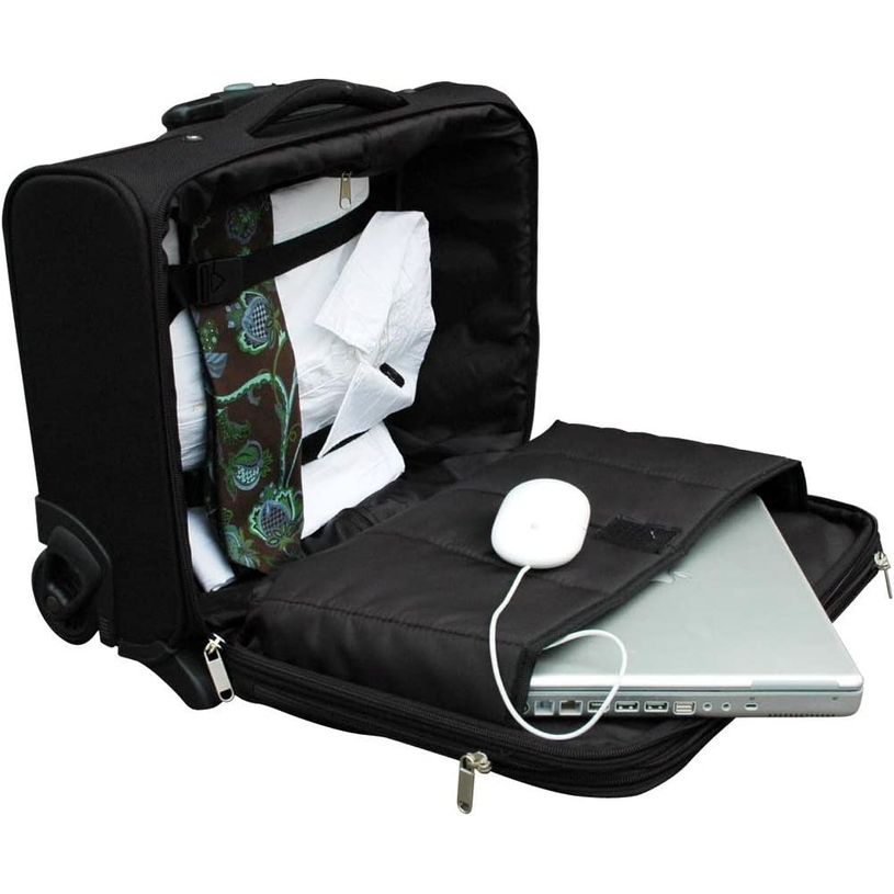 2012349931523-Clementina Frog Traveller l - Valisette trolley multipoches - noir-P_79401264_2-1