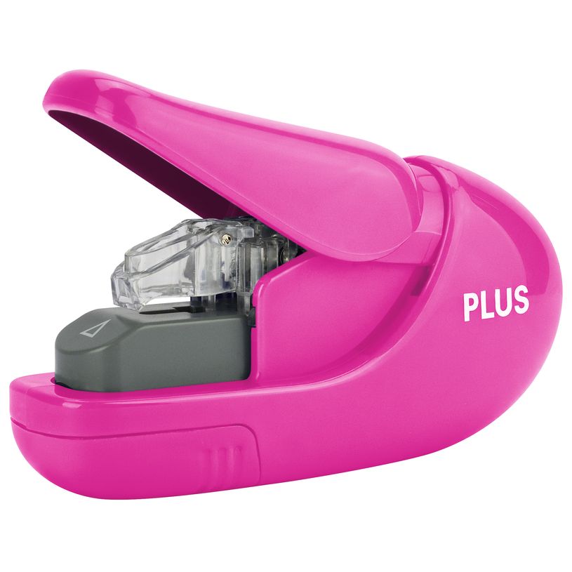 4977564529017-PLUS - Agrafeuse sans agrafe SL-106AB - Rose--0