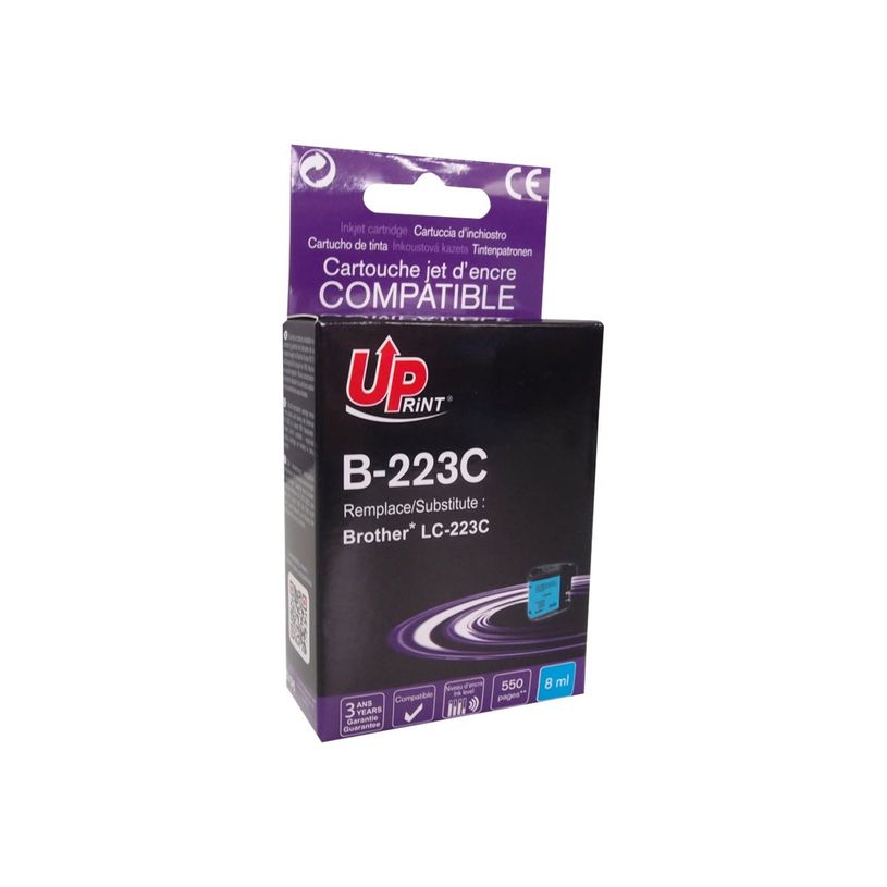 3584770889487-Cartouche compatible Brother LC223 - cyan - Uprint-P_79401406_2-1