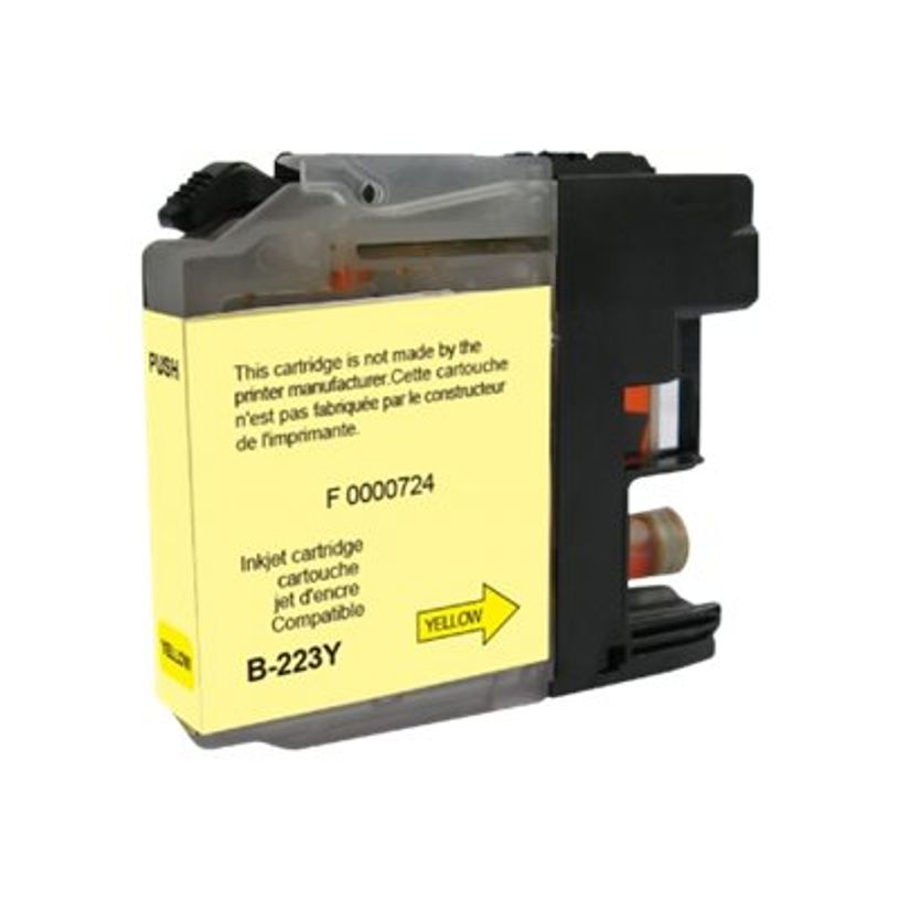 3584770889500-Cartouche compatible Brother LC223 - jaune - Uprint-P_79401408_2-1