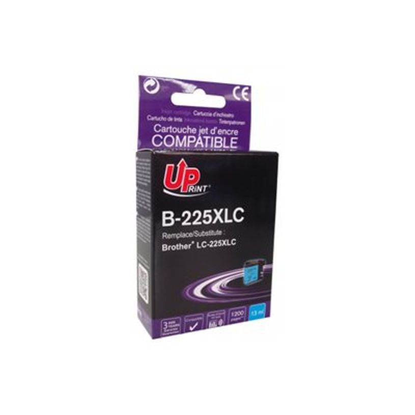 3584770895433-Cartouche compatible Brother LC225XL - cyan - Uprint-P_79401411_4-4
