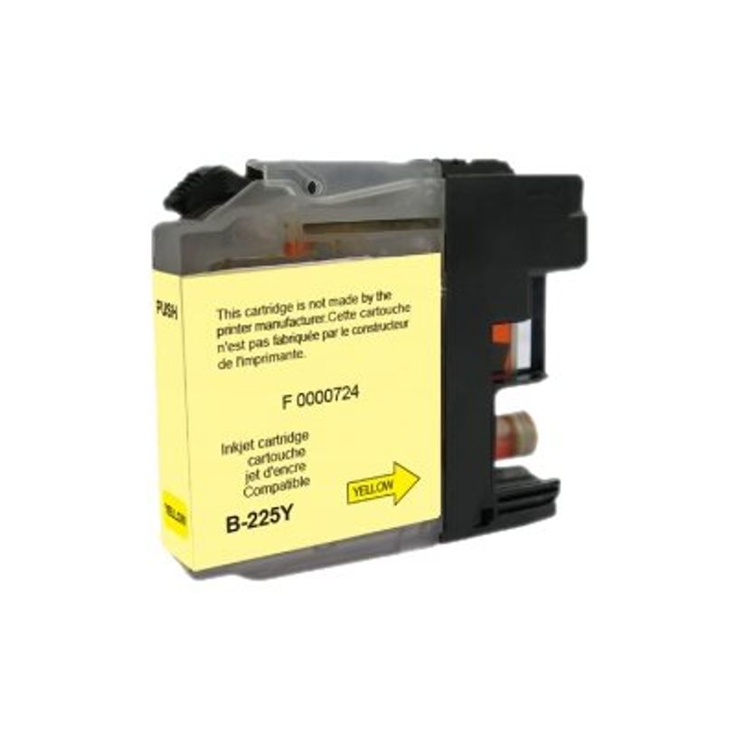 3584770895457-Cartouche compatible Brother LC225XL - jaune - Uprint-P_79401413_3-2