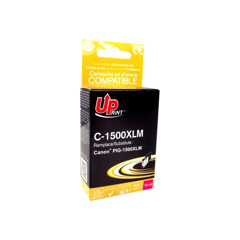 3584770889630-Cartouche compatible Canon PGI-1500XL - magenta - Uprint-P_79401421_1-0