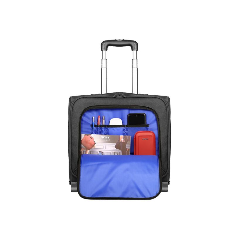 3567041053404-Port Designs Hanoi - Trolley à roulettes pour ordinateur portable 15,6" - noir-P_79401424_7-5