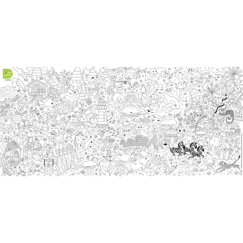 3133097353661-Les posters à colorier - Les animaux-P_79401434_1-0
