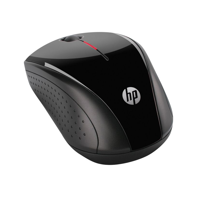 886112723286-HP X3000 - souris - 2.4 GHz - gris métallisé, noir brillant-P_79401835_1-0
