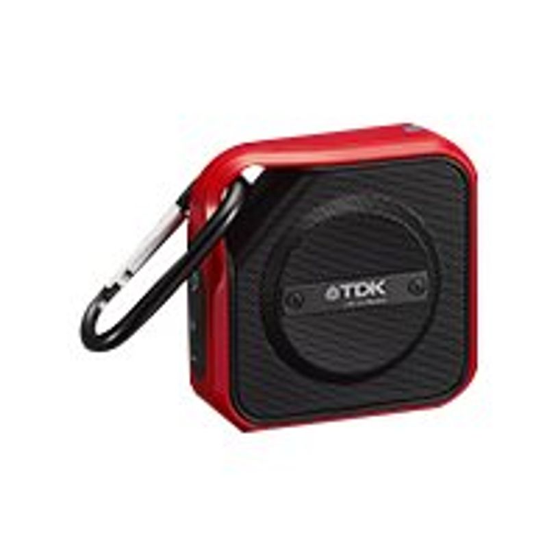 0020356621094-TDK Life on Record TREK Micro A12 - Enceinte - sans fil - 3 Watt - rouge-P_79401941_3-2