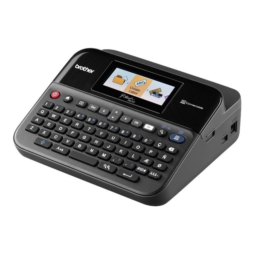 4977766746175-Brother PT-D600VP - Étiqueteuse - imprimante d'étiquettes monochrome - impression par tra-P_79402179_3-0