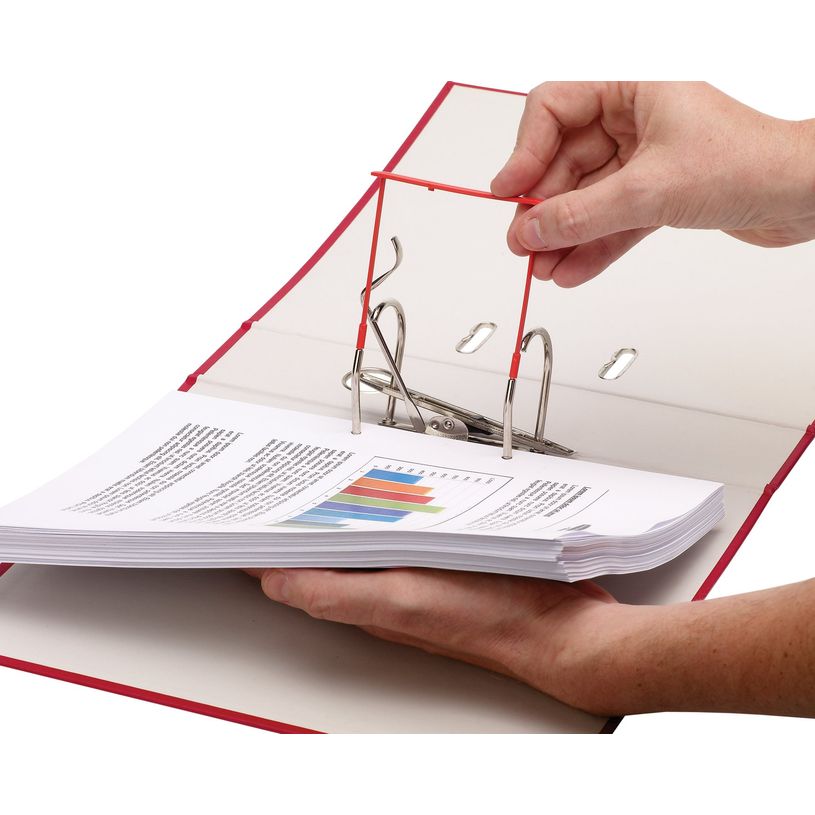 0043859653942-Bankers Box - 100 clips pour archives - rouge - Fellowes-P_79402192_2-1