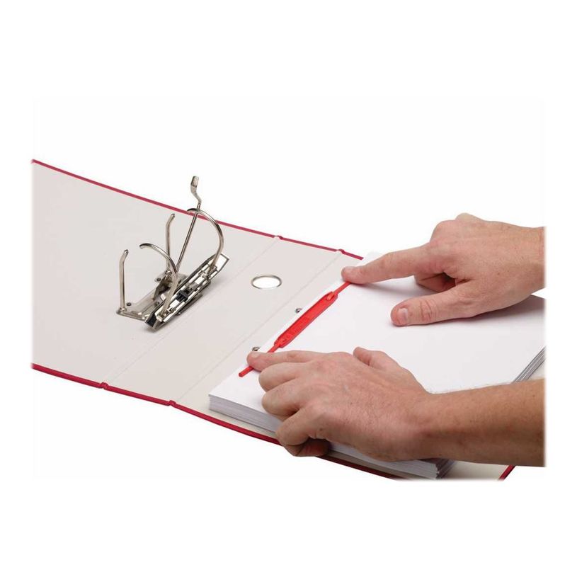 0043859653942-Bankers Box - 100 clips pour archives - rouge - Fellowes-P_79402192_9-10