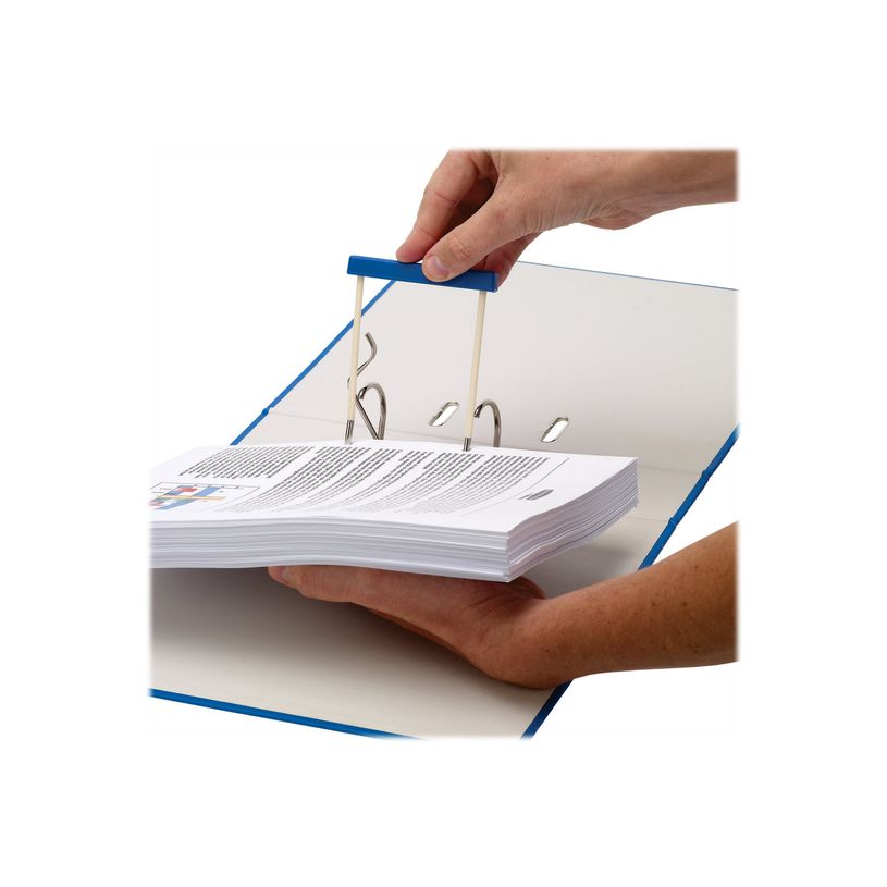 0043859653966-Bankers Box - 50 clips pour archives - bleu - Fellowes-P_79402193_8-8