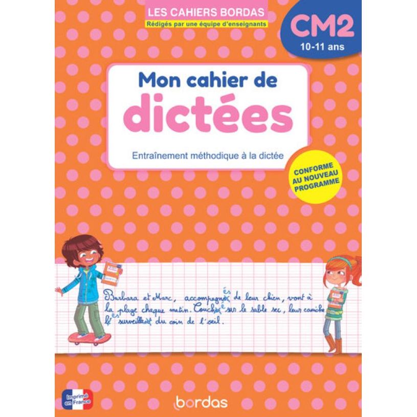 9782047410219-Les Cahiers Bordas - Cahier de dictées CM2 - 10-11 ans--0