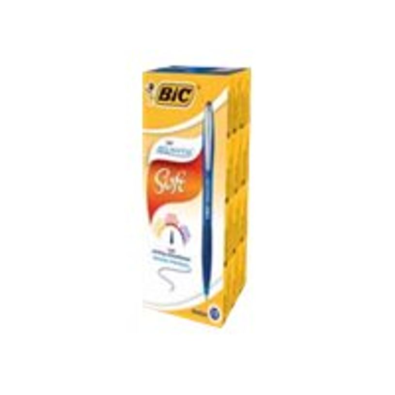 3086123307582-BIC ATLANTIS Soft - 12 Stylos à bille - noir - rétractable-P_79402230_6-5