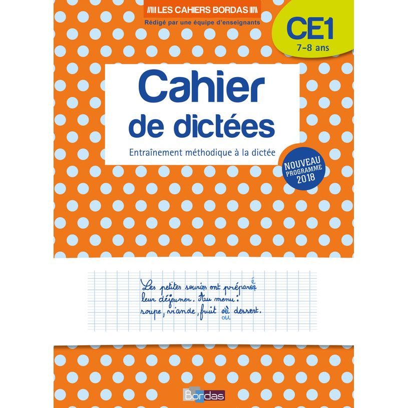 9782047351529-Les Cahiers Bordas - Cahier de dictées CE1 - 7-8 ans - edition 2019-P_79402264_1-0
