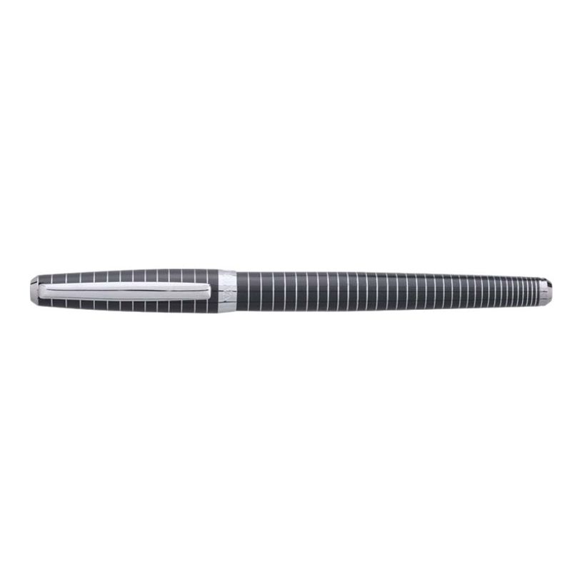 3219918251887-Enzo Varini Faggio Lignes - stylo à bille - gris-P_79402829_1-0