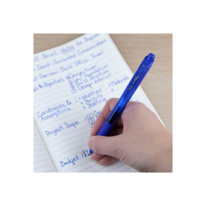 0884851006806-Pentel EnerGel - Bolígrafo  - azul - tinta de gel - 0.7 mm - medio - retractil-P_79402846_2-3