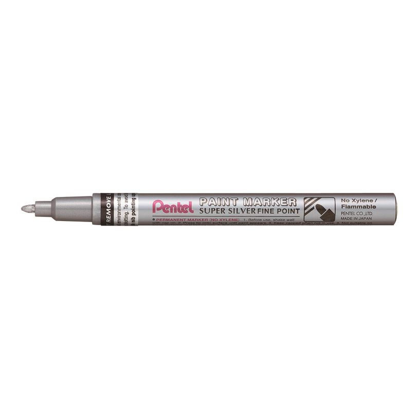 0884851016874-Pentel PAINT MARKER - Marqueur permanent - pointe fine - argent-P_79402855_1-0
