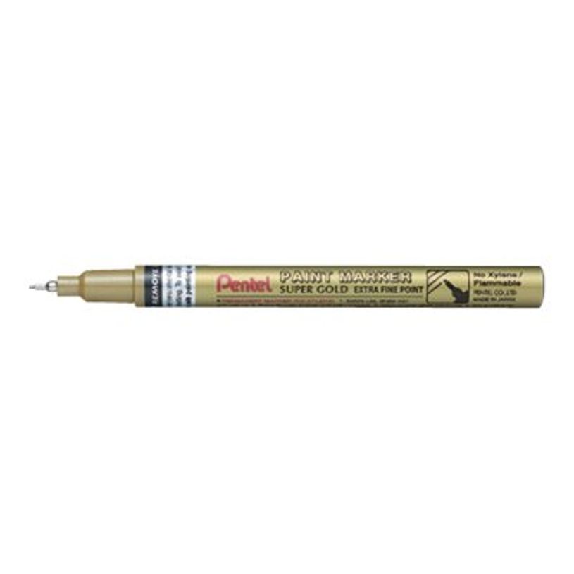 0884851016881-Pentel PAINT MARKER - Marqueur permanent - pointe extra fine - or-P_79402856_1-0