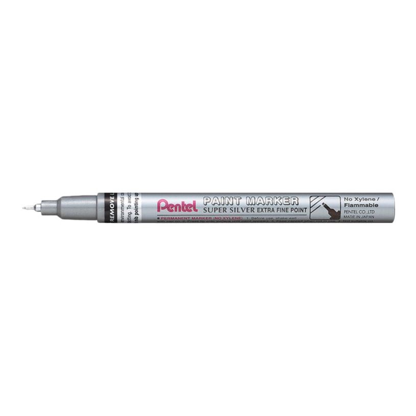 0884851016898-Pentel PAINT MARKER - Marqueur permanent - pointe extra fine - argent-P_79402857_1-0