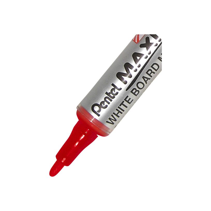 3474377910724-Pentel MAXIFLO - Marqueur effaçable - pointe ogive - rouge-P_79402865_4-3