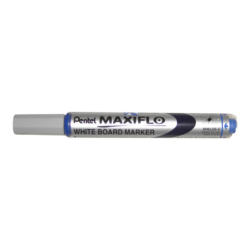 3474377910731-Pentel MAXIFLO - Marqueur effaçable - pointe ogive - bleu-P_79402866_1-0
